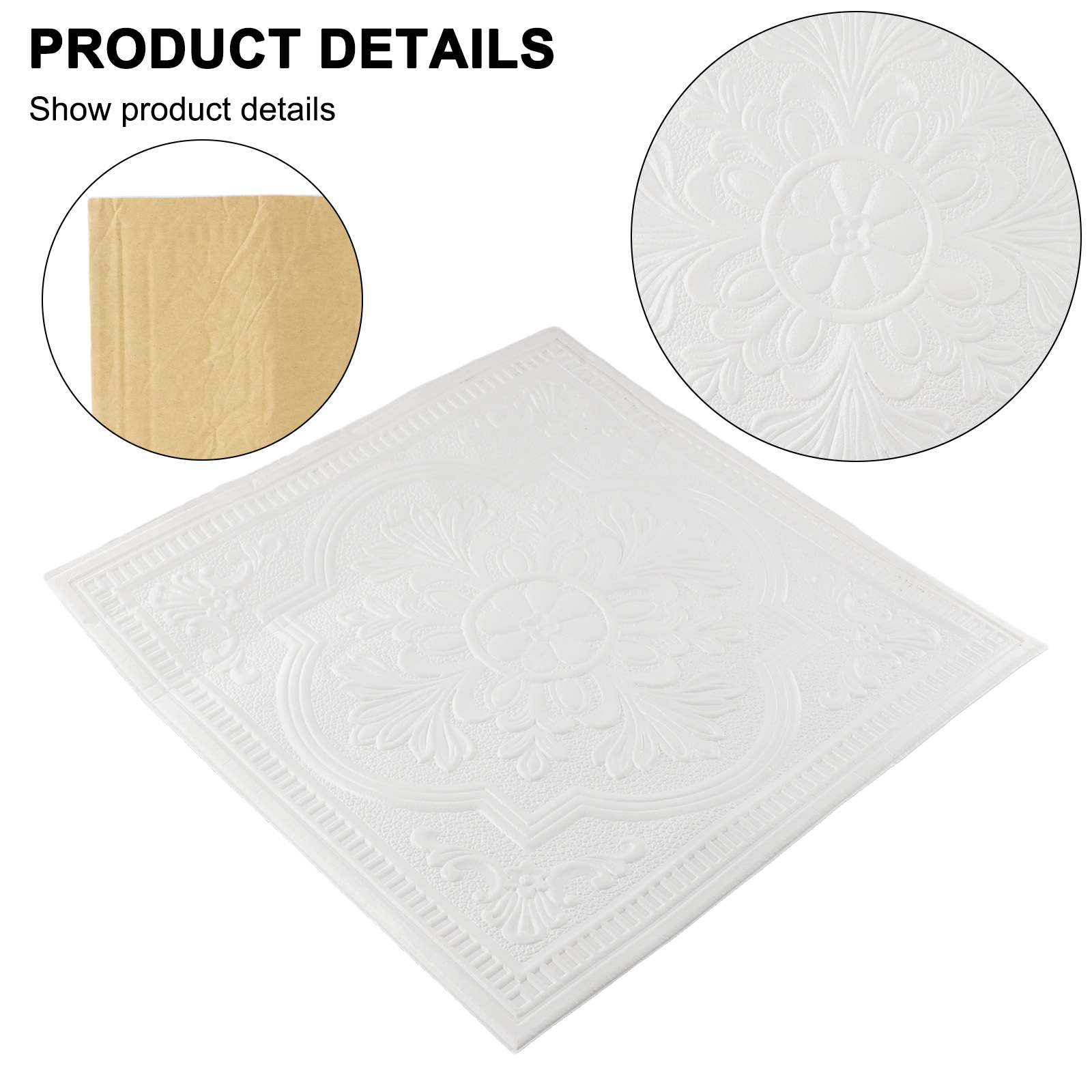 Wall Panel 3D Texture - ألواح جدارية رغوية ثلاثية الأبعاد بملمس