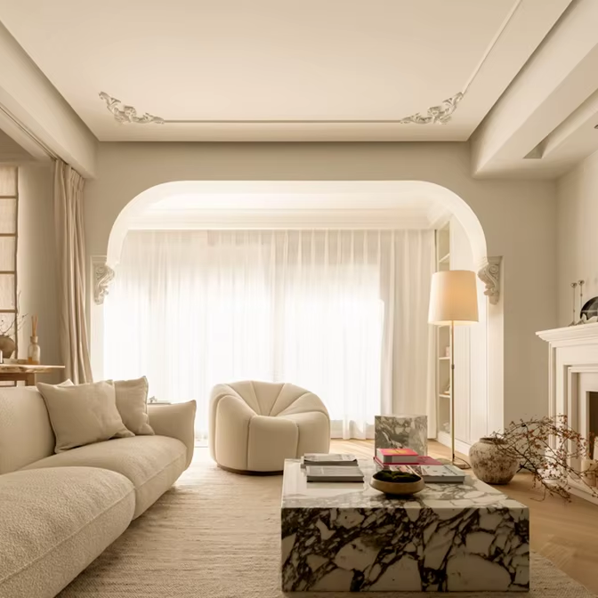 Interior Design Consultant - Sanhai النمط الفرنسي التصميم الداخلي خطة
