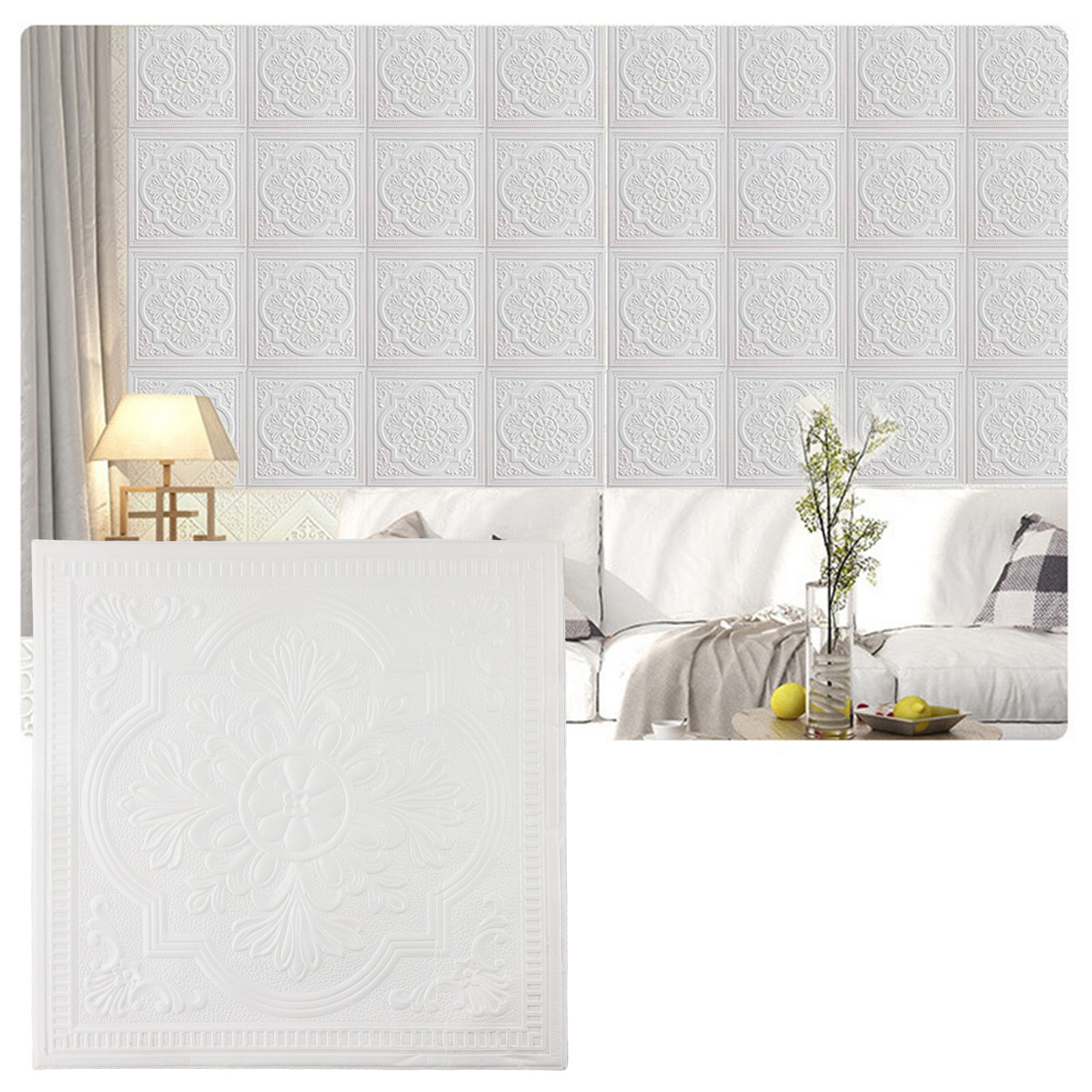 ألواح جدارية رغوية ثلاثية الأب - مراجعة Wall Panel 3D Texture وسعره