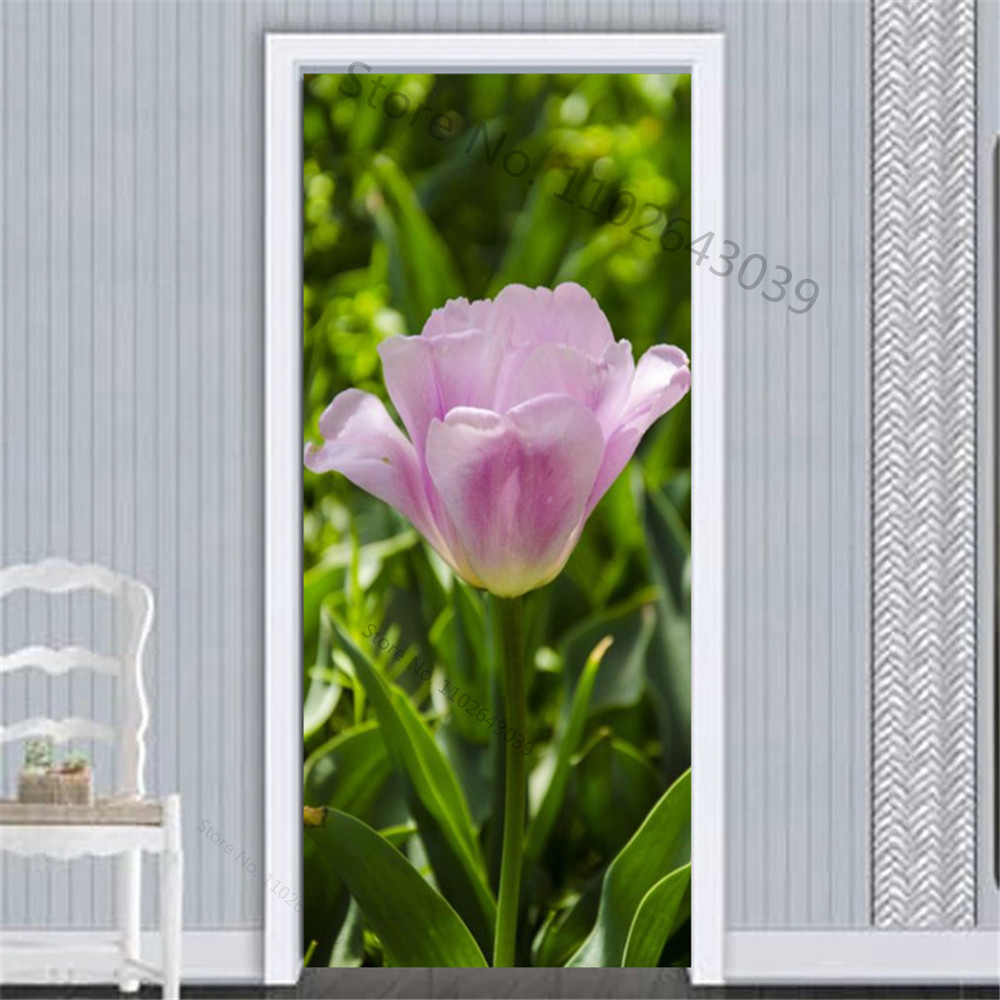 ذاتية اللصق الأخضر يترك الباب  - مراجعة Interior Design Home وسعره