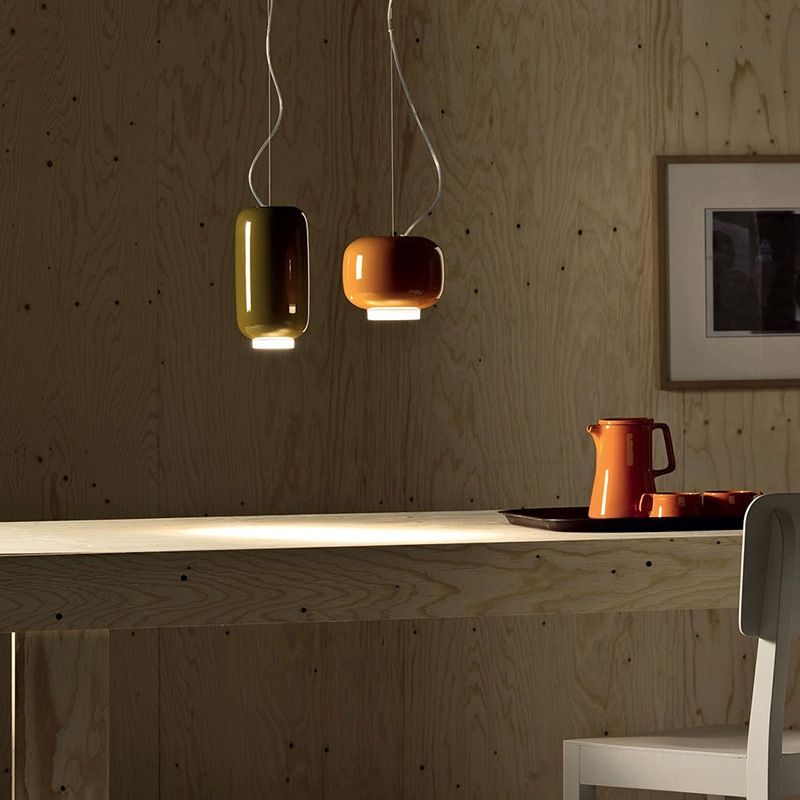 مصباح معلق زجاجي بتصميم إيطالي - مراجعة Interior Design Hall وسعره