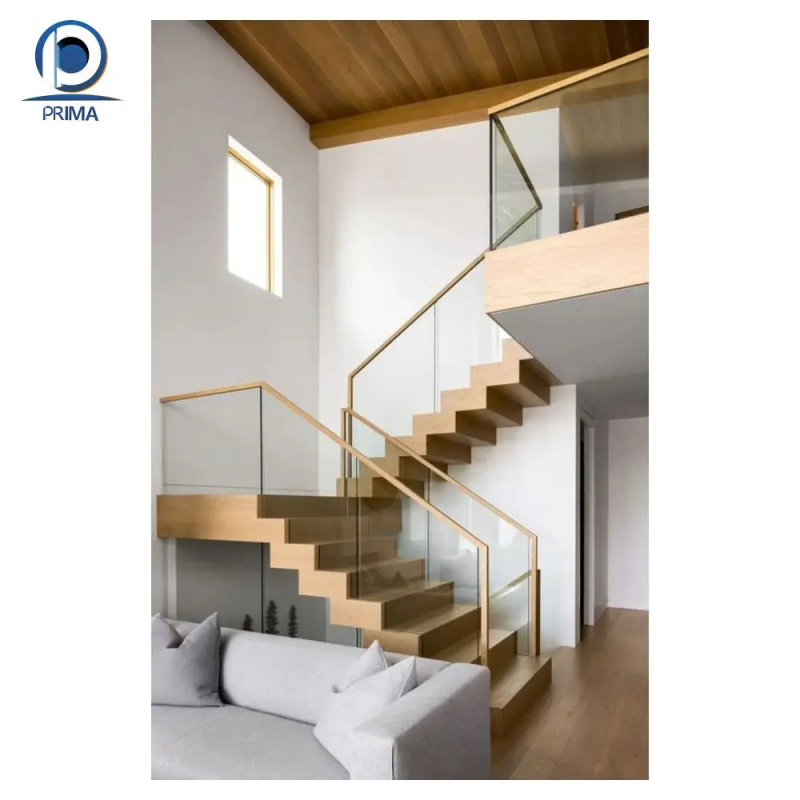 تصميم عصري لدرج زجاجي داخلي لل - مراجعة Interior Design Usa وسعره