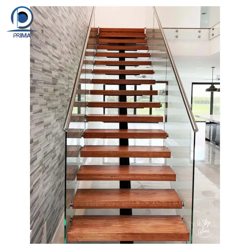 تصميم عصري لدرج زجاجي داخلي لل - مراجعة Interior Design Usa وسعره
