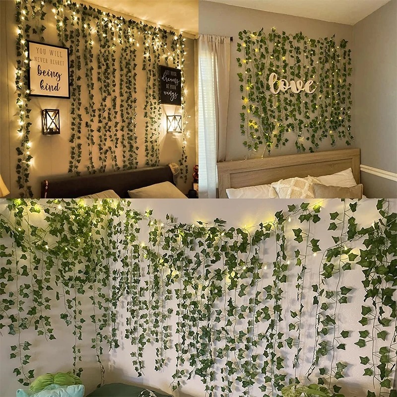إكليل اصطناعي من أوراق الشجر ب - مراجعة Interior Design Office وسعره