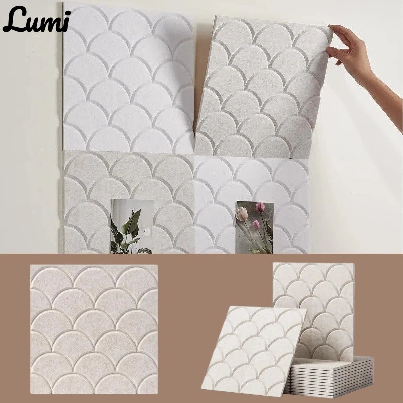 لوحات عازلة للصوت مربعة الشكل  - مراجعة Wall Panel 3D Texture وسعره