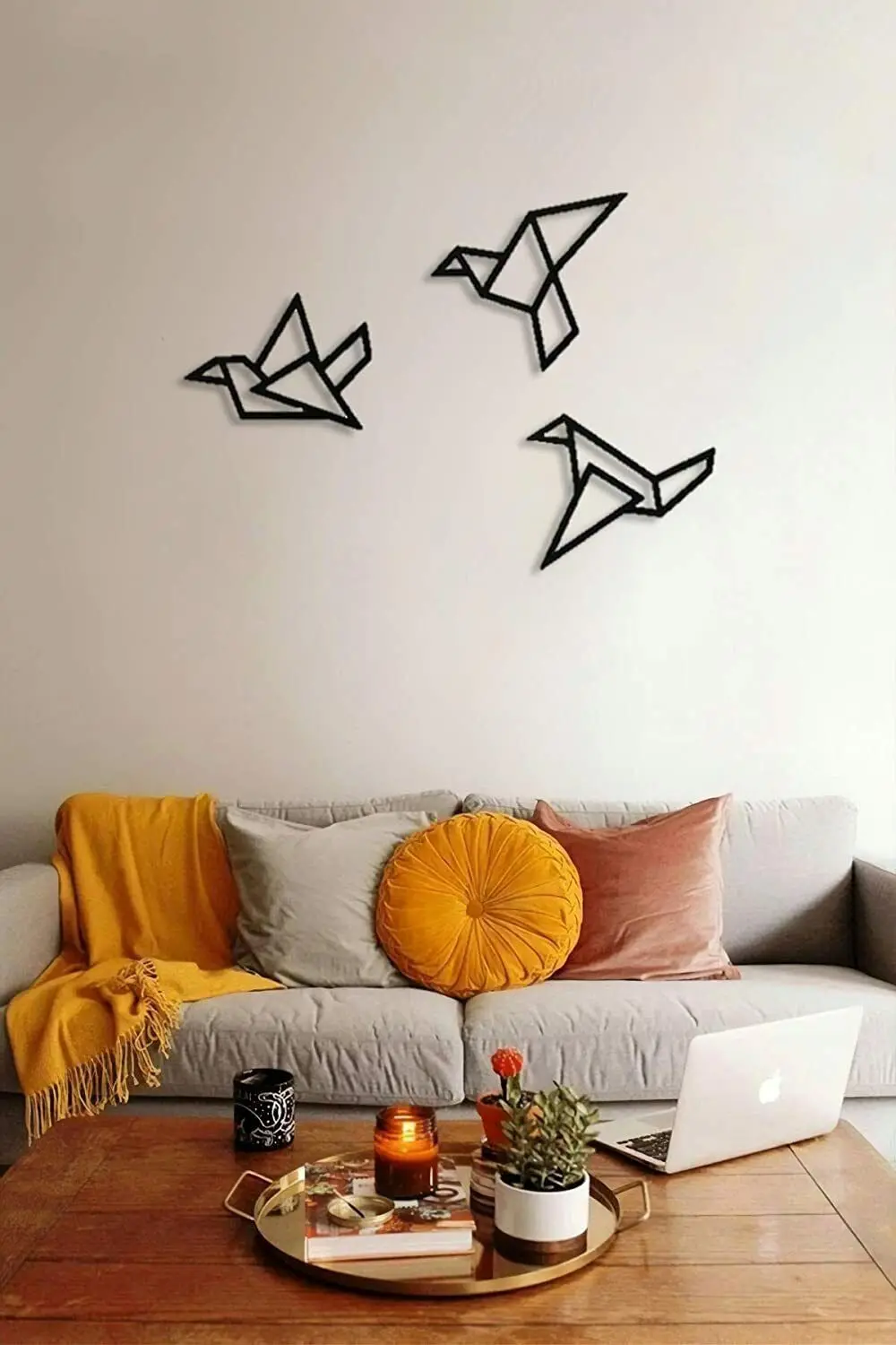 CIFBUY 3 قطع ديكور جداري فني ح - مراجعة Interior Design Home وسعره