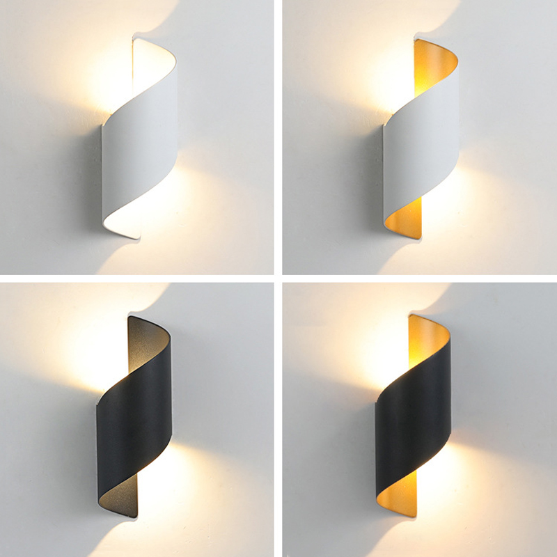 مصباح جداري LED بتصميم حلزوني  - مراجعة Interior Design Elements وسعره