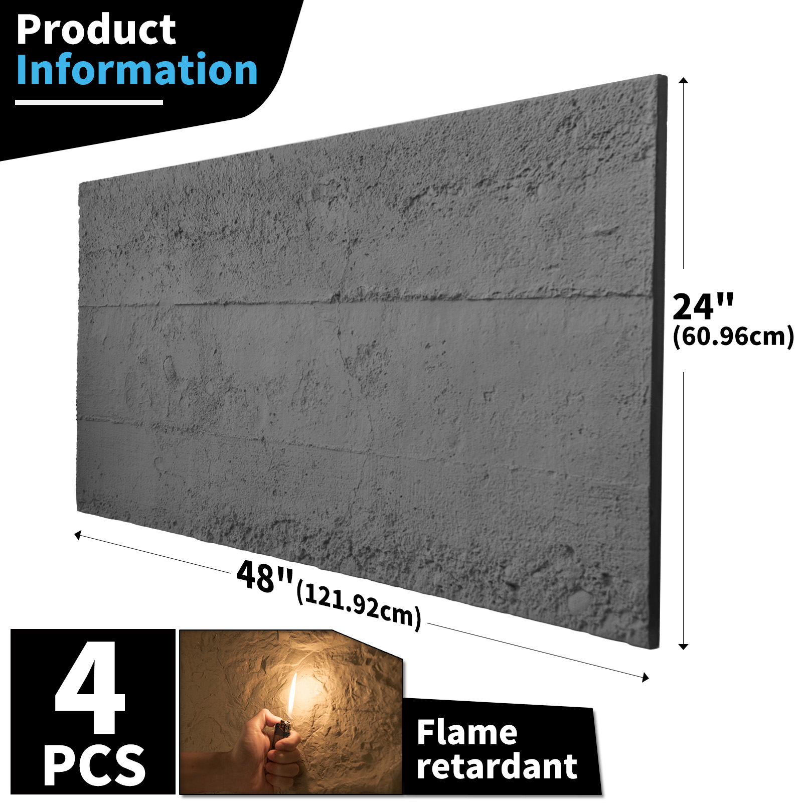 ألواح جدارية بنسيج الأسمنت ، أ - مراجعة Wall Panel 3D Texture وسعره