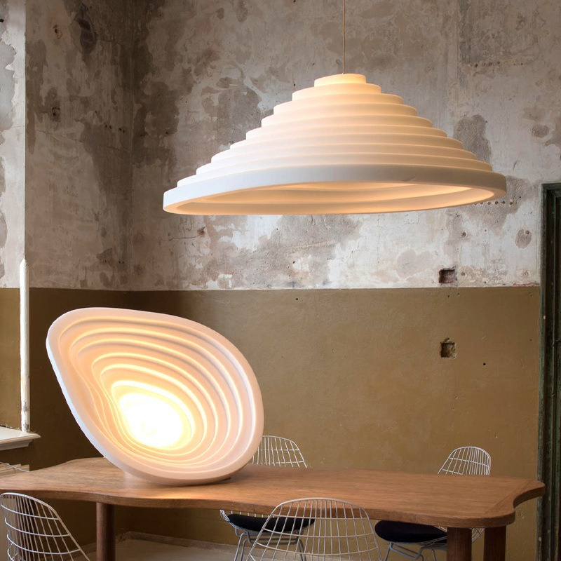 مصابيح معلقة LED من الراتنج بأ - مراجعة Interior Design Hall وسعره