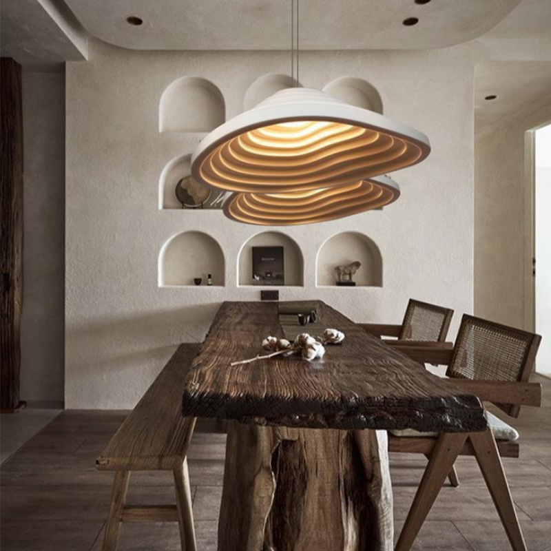 مصابيح معلقة LED من الراتنج بأ - مراجعة Interior Design Hall وسعره