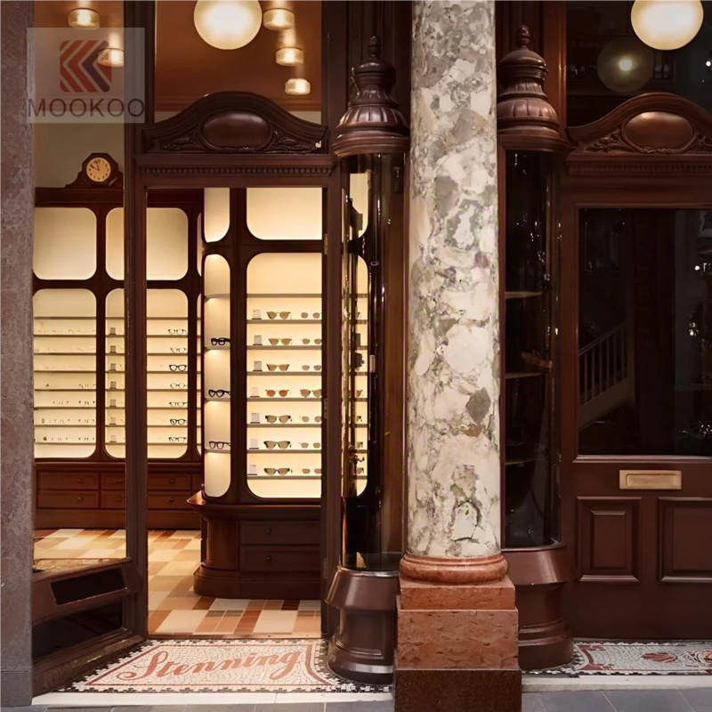 تصميم داخلي مخصص لمتجر النظارا - مراجعة Interior Design Usa وسعره