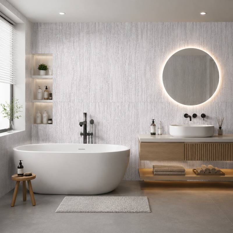 تصميم ثلاثي الأبعاد بملمس حجري - مراجعة Wall Panel 3D Texture وسعره