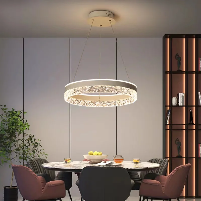 ضوء قلادة LED كريستالي فاخر حد - مراجعة Interior Design Hall وسعره